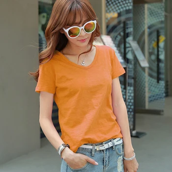 

black 2020 Summer Fashion T Shirt Women Woman Tshirt