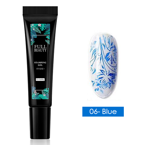 tırnak damgalama jel lehçe siyah beyaz tırnak transferi jel kapalı islatın vernik yağ baskı tırnak sanat damga tabaklar manikür TR1793