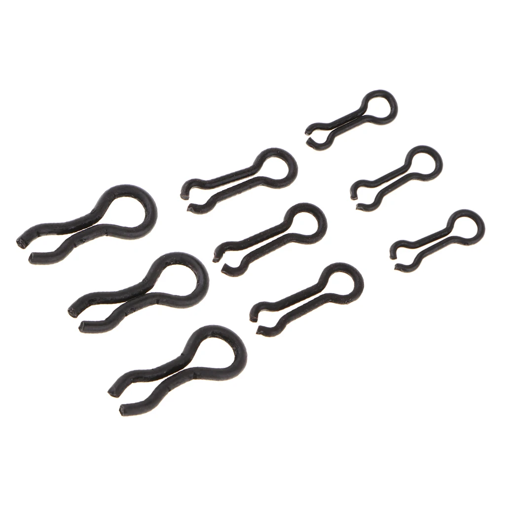 100pcs Stainless Steel Do It Mould Loops Sinker Mould Eyes Lead Making Eye Wires Weight Connector Fishing Accessories Pesca