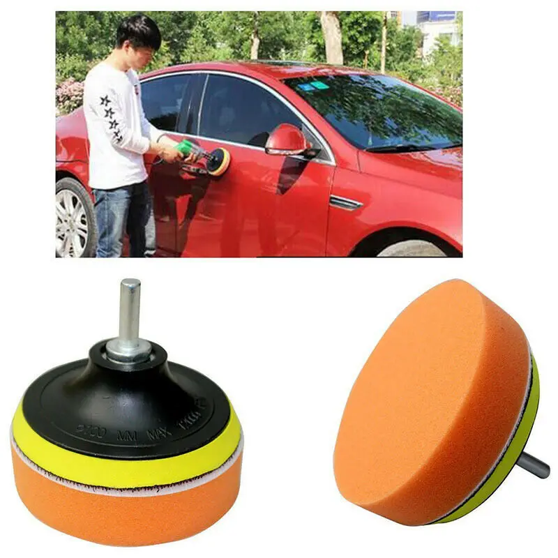 5pcs Set Polishing Pad For Car Polisher 2 Inch 50mm Polishing Circle ing Pad Tool Kit For Car Polisher Wax Pulidora Auto