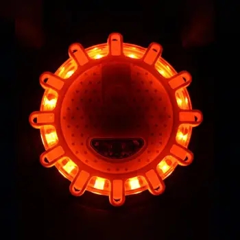 

Magnetic Emergency LED Flashing Warning Light Car Broke Roadside Safety Lamp