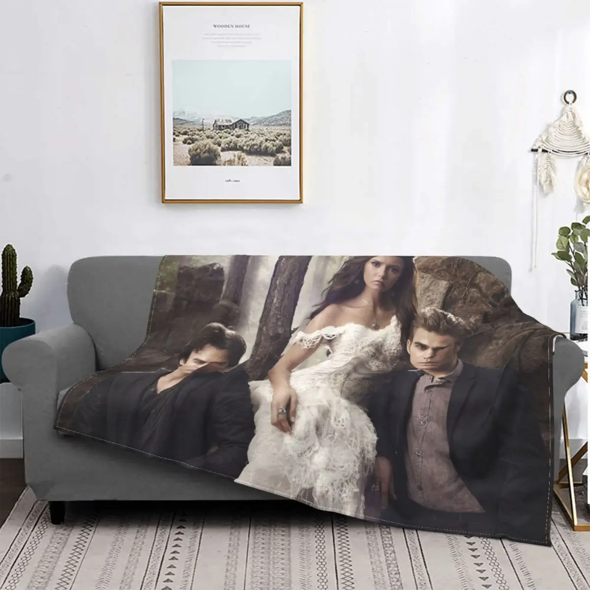 

Дневники вампира, иен Сомерхолдер, Дэймон Елена Гилберт Стефан, спасательные краны, украшение, ужас, верфен, украшение для дома