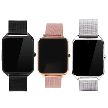 

Z60 Smart Watch for Men Fitness Bracelet IP67 Waterproof with SIM Card Slot Women Smartwatch Clock for Apple iOS Android Phone