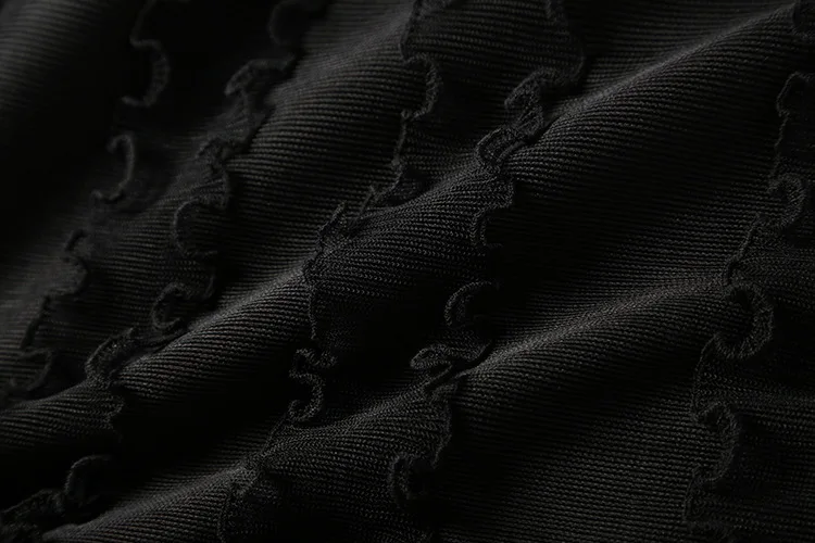 MIYAKE сетки деревянные ухо платья вертикальные бар грибок сетки семиточечные рукава статического цвета платье плиссированные платья