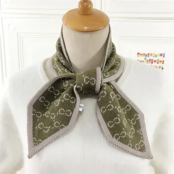 

Luxury Brand Letter Winter Scarf 2019 Knitted Women Scarf Fashion Warm Scarves Shawls Neck Scarfs Female Elegant Neckerchief