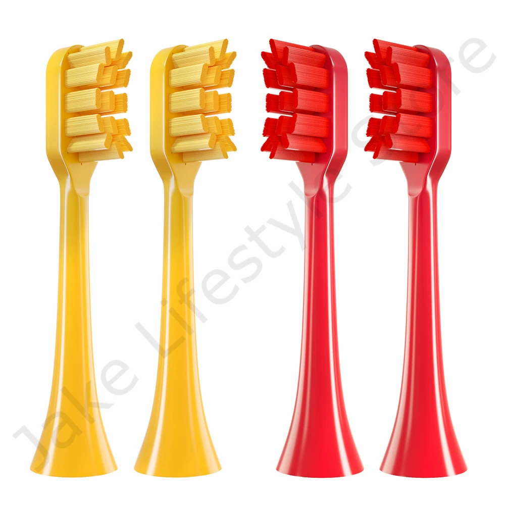 High Quality Replacement Toothbrush Heads For Apiyoo A7/P7/Pikachu SUP/MOLE Electric Tooth Brush Heads With Individual Package 3