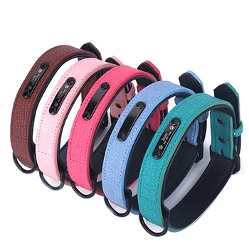 

Customized Dog Collar Personalized Pet Dog Nylon Collar Engraved Puppy Cat ID Tag Nameplate Collars For Small Medium Large Dogs