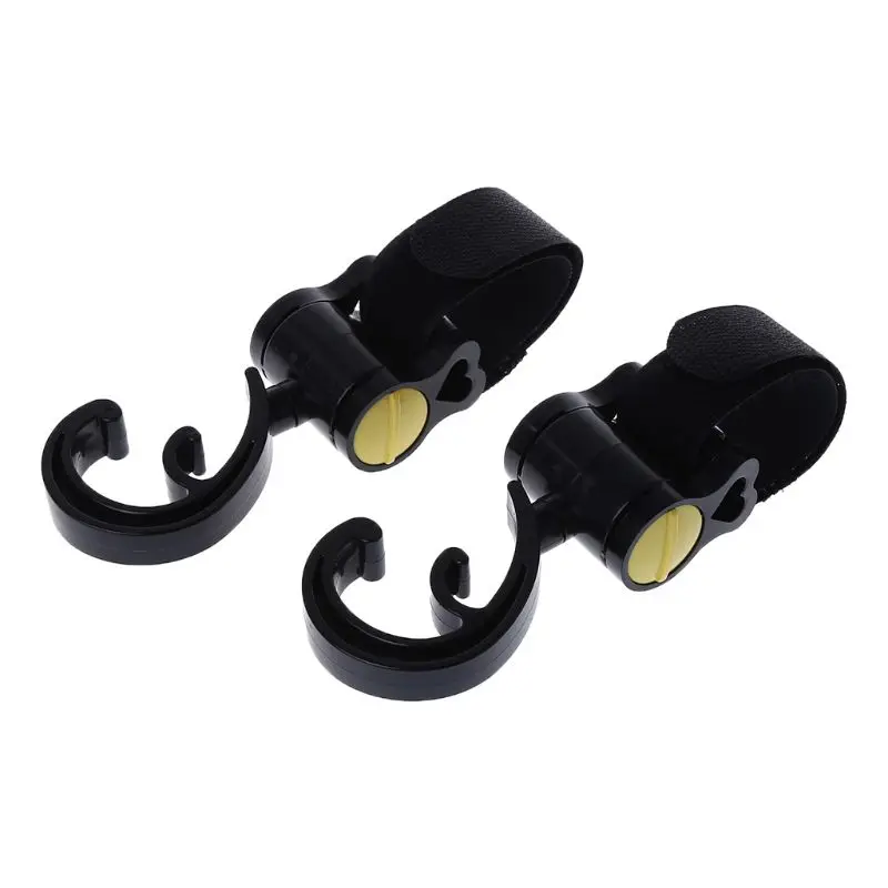 2 Pcs/Set Baby Stroller Hook Shopping Bag Storage Hanging Hanger Cart Carriage Multi-functional Outdoor