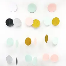 2 м порошок золотой мятный круговой бумажный шнур латте искусство День рождения праздничные Свадебные украшения