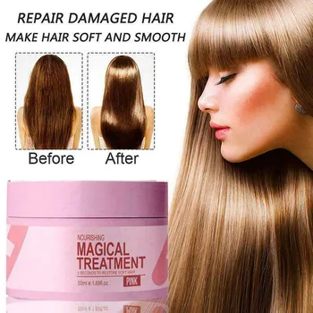 

Hot Conditioner Refreshing Oil Control Moisturizing Repair Damaged Hair 60ml t6