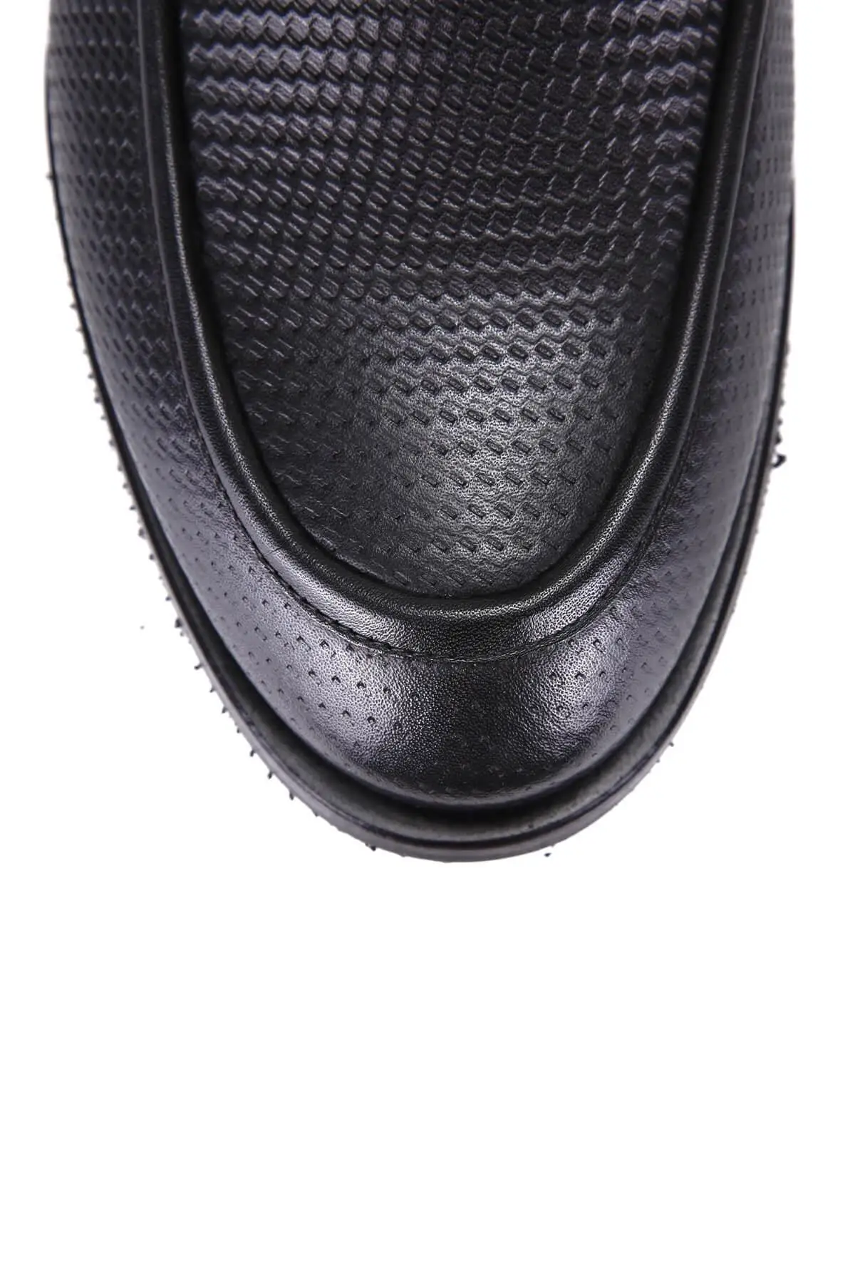 Derimod Genuine Leather Black Men 'S Casual Shoes