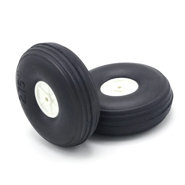 2pcs/lot High elastic rubber wheel for Rc Fixed-wing airplane(diameter 25/32/45/50/55/64/70/76MM ) can for DIY robot tires 5