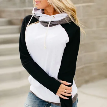 

European and American women's sweater women's 2019 new fall and winter zip knitted long sleeve sweater Pullover