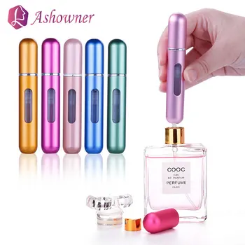 

8ml/5ML/20ML Mini Refillable Perfume Spray Bottle With Spray Scent Pump Empty Cosmetic Containers Portable Atomizer Bottle