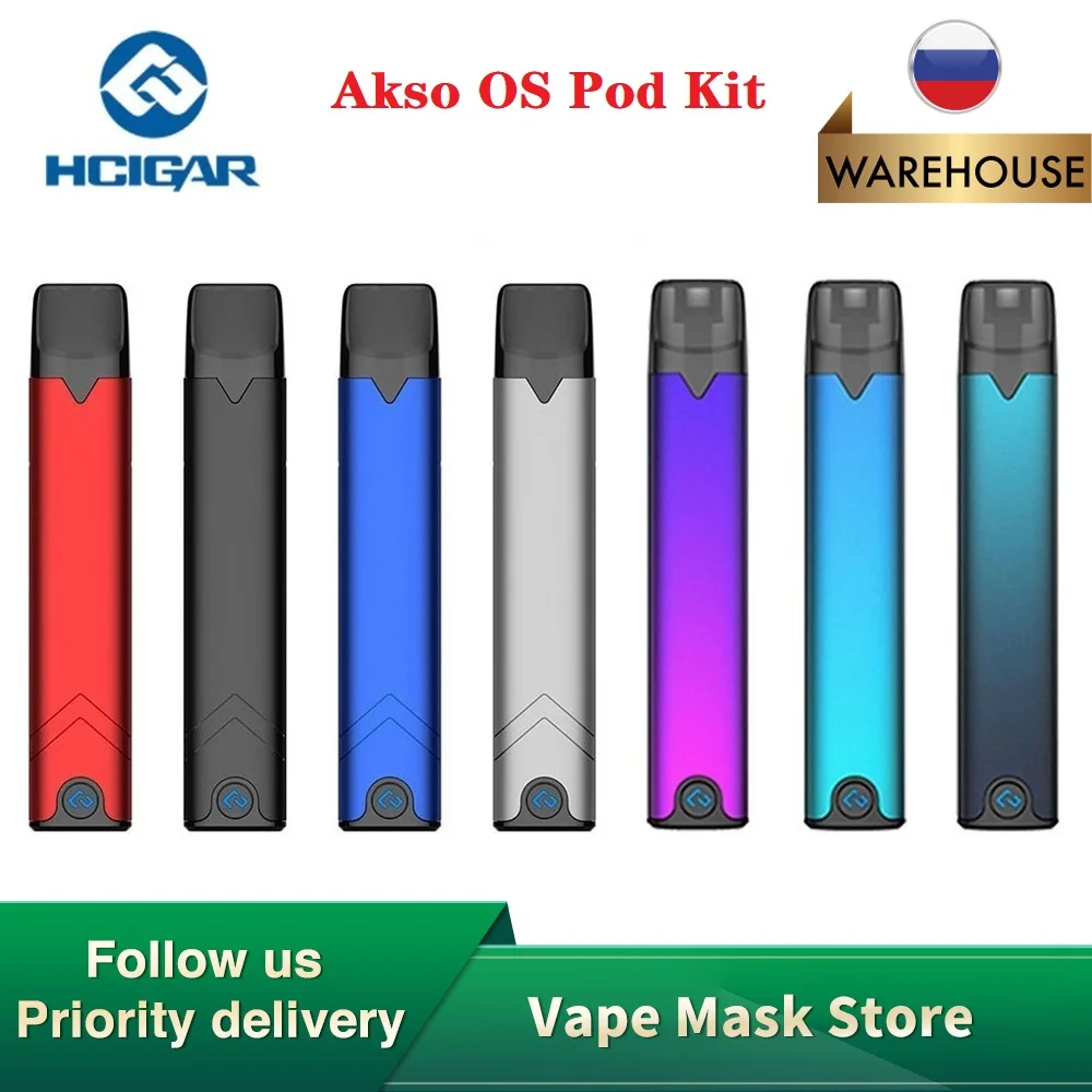 ГОРЯЧАЯ Оригинальная Hcigar аксо операционной системой Pod Комплект 420 мАч