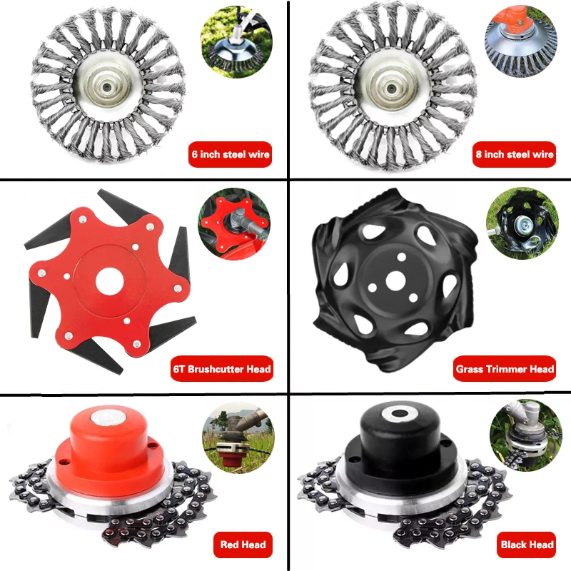 Brush Cutter Attachment Stihl Weed Eater Mover Grass Trimmer Head