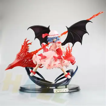 

Anime Touhou Project Remilia Scarlet PVC Action Figure Model Toys Collection Anime Figure Toys Doll kids Gifts In Box 22cm
