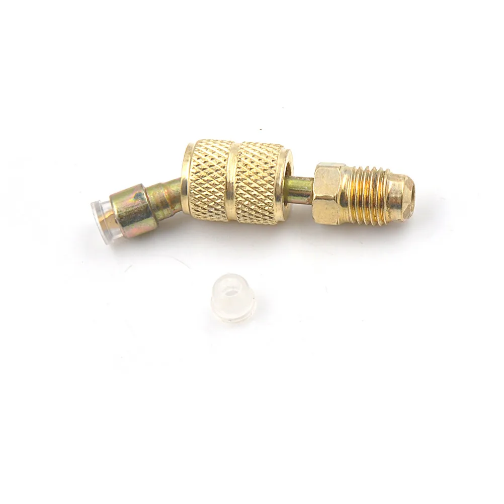 to 1/4" SAE Male Brass Air Condition R410a Adaptor Connector Durable Split Ductless Service Port Adapter 5/16" Female | Автомобили