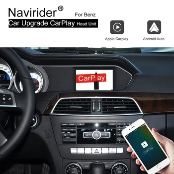 

Apple CarPlay Android Auto Car Upgrade Screen For Benz C200 C180 B200 B180 A200 A180 A/B/C Class Audio GPS Multimedia Head Unit