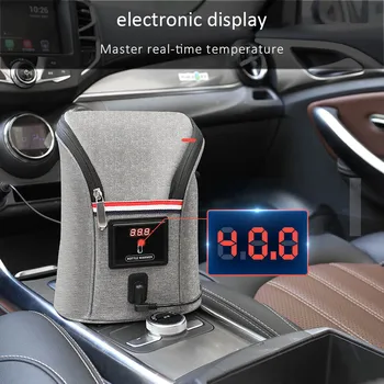 

Outdoor Portable Thermostat Warm Milk Multifunctional Bottle Storage Bag Baby Car Stroller Warmers Storage Cover Thermostat