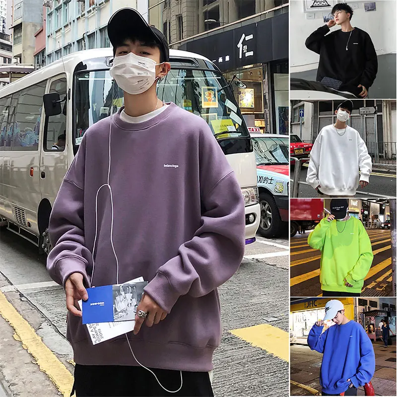 Privathinker Mens Loose Cotton Colorful Sweatshirts Men Hip Hop Print Pullovers Sweatshirts Male 2020 Autumn Fashion Hoodies New Privathinker Mens Loose Cotton Colorful Sweatshirts Men Hip Hop Print Pullovers Sweatshirts Male 2020 Autumn Fashion Hoodies New