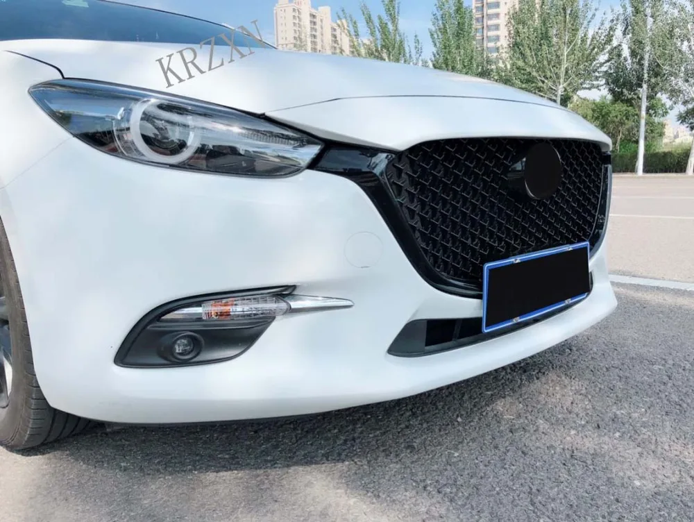 Решетка для передней гонки Axela подходящая Mazda 3 Sport 2017 2018 грили|Гоночные решетки| |