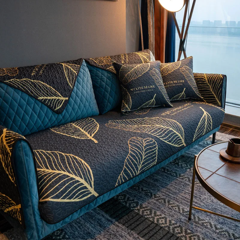 Нескользящее защитное покрытие для дивана всесезонное универсальное Угловое