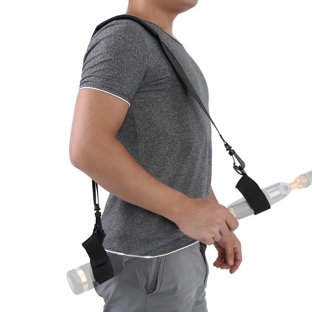 

Carry Adjustable Sports Strap Multifunctional Outdoor With Binding Fishing Rod Shoulder Belt
