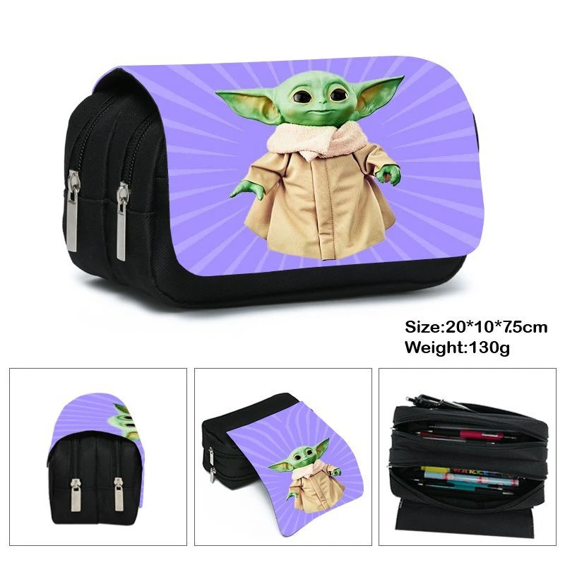 Disney Star Baby Personaje de Anime suministros para estudiantes, estuche de lápices de gran capacidad, estuche lápices dibujos|pegatinas| - AliExpress