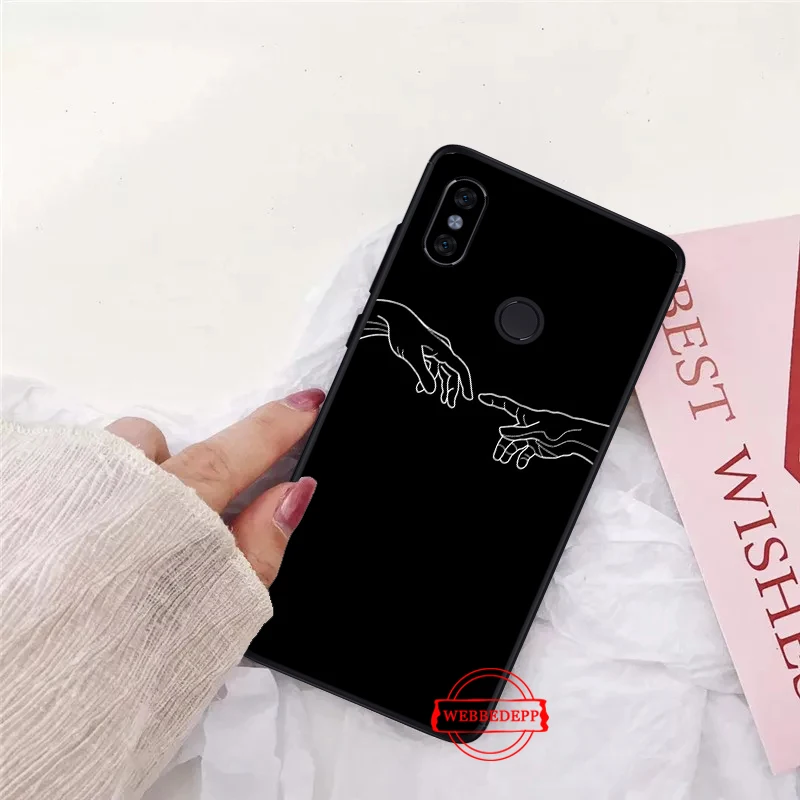 Силиконовый чехол для Xiaomi Redmi Note 4X 5 6 7 8 8T Pro 5A Prime 62 Вт|Бамперы| |