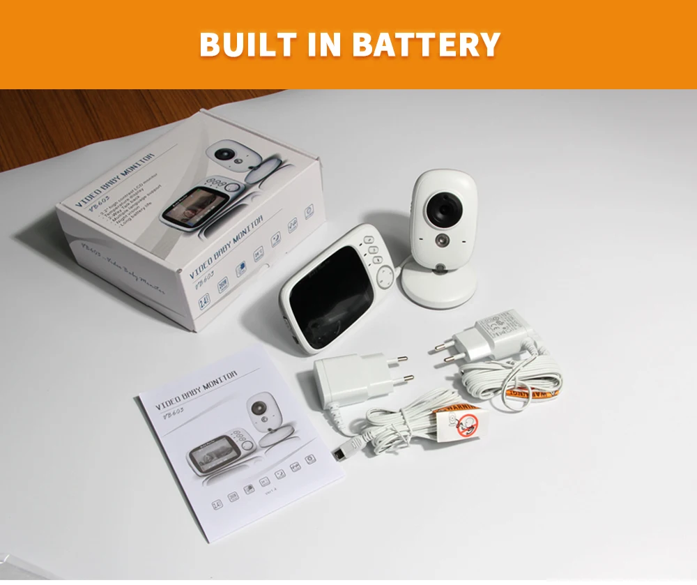 Vídeo em Cores sem Fio Polegadas de Alta Câmera de Segurança Baby Monitor Resolução Nanny Night Vision Temperatura Dormir 3.2 15 Cheap Monitores de bebê