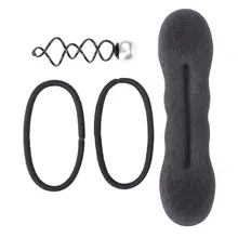 Пластинчатая палочка для волос, набор из трех предметов, шаровая Головка, Цветочная головка, пластина для волос, Форма стержня, парикмахерские инструменты