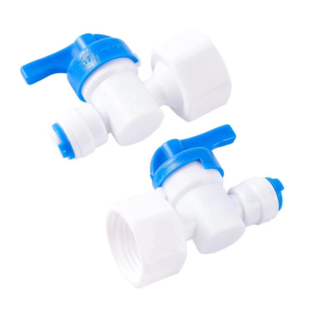 

1/2" Female Thread to 1/4" Pipe Port Water Valve Garden Irrigation Misting Humidify System Aquarium Water Flow Control Switch