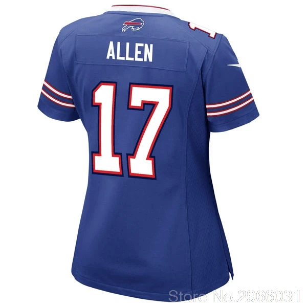 Мужской Женский Молодежный Josh Allen Tremaine Edmunds драфт Джерси Buffalo - Цвет: women1