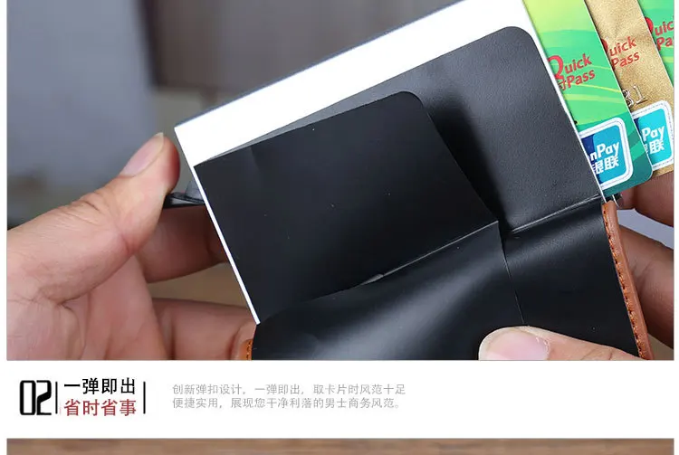 Чехол-Кошелек RFID для карт, Подарочная коробка, чехол для кредитной карты, чехол для карт, Подарочный логотип, настраиваемый, Напечатанные Слова