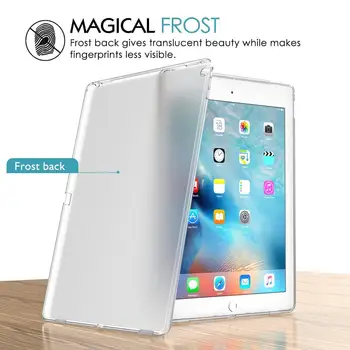 

for Apple Ipad air pro mini 2 3 4 5 6 7 8 12.9 2017 2019 7.9 9.7 10.2 10.5 11 soft transparent TPU case soft TPU cover