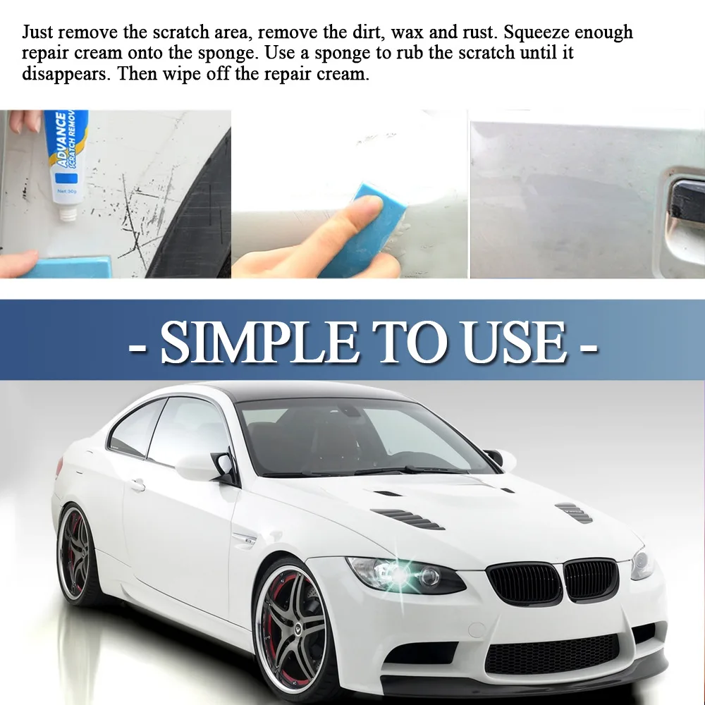 2pcs Nano Car Scratch Removal Spray Repair Nano Spray Repairman Scratches Repairing Polish Spray Car Ceramic Coating Paint Care best wax for black cars