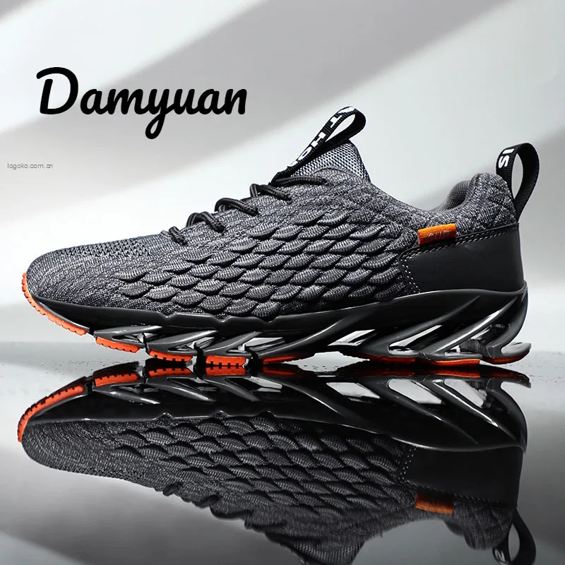 Damyuan Новая мода обувь blade Для мужчин штекер Размеры 46 территории дышащая из заменителя кожи Повседневное легкие кроссовки VIP ссылка