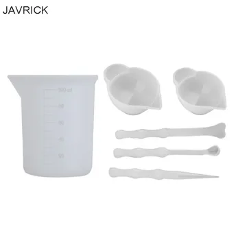 

Reusable Silicone Measuring Cups Epoxy Resin Distribution Tools Casting Jewelry