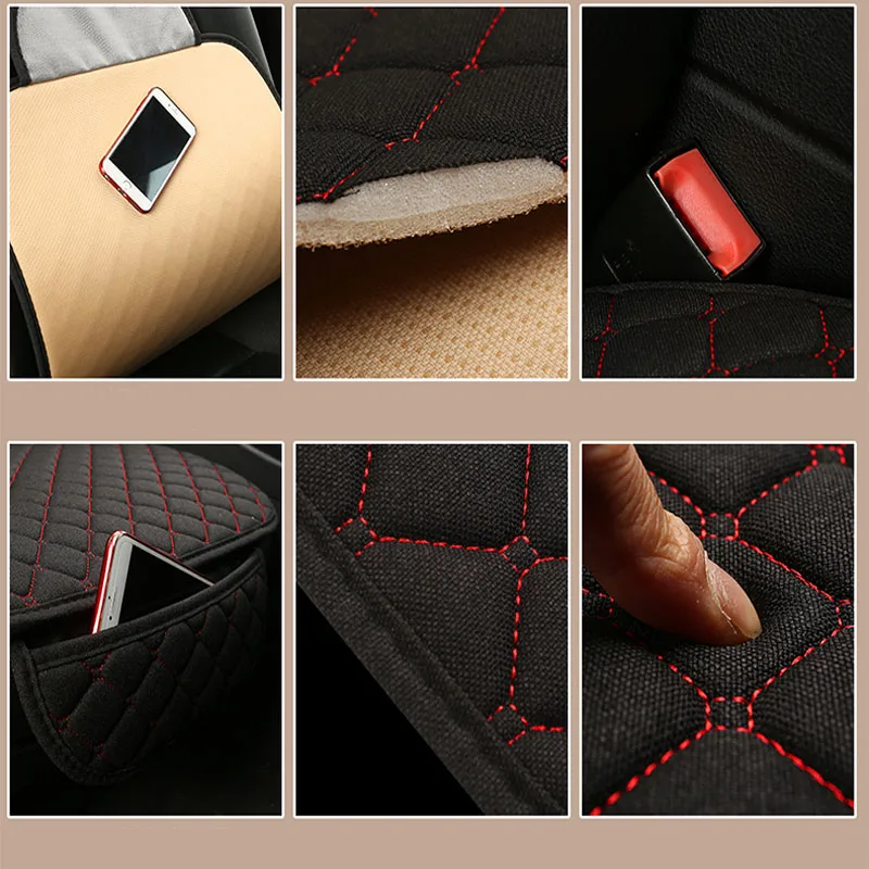 large flax car seat cover protector