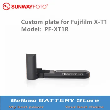 

SUNWAYFOTO Custom plate for Fujifilm X-T1 camera PF-XT1R Tripod Head Quick Release Plate For Fuji XT1 Plate Specific Aluminum