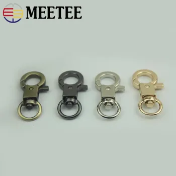 

12mm Metal Bag Buckle Dog Collar Webbing Handbag Strap Chain Swivel Clasps Lobster Snap Hook DIY Hardware Accessories