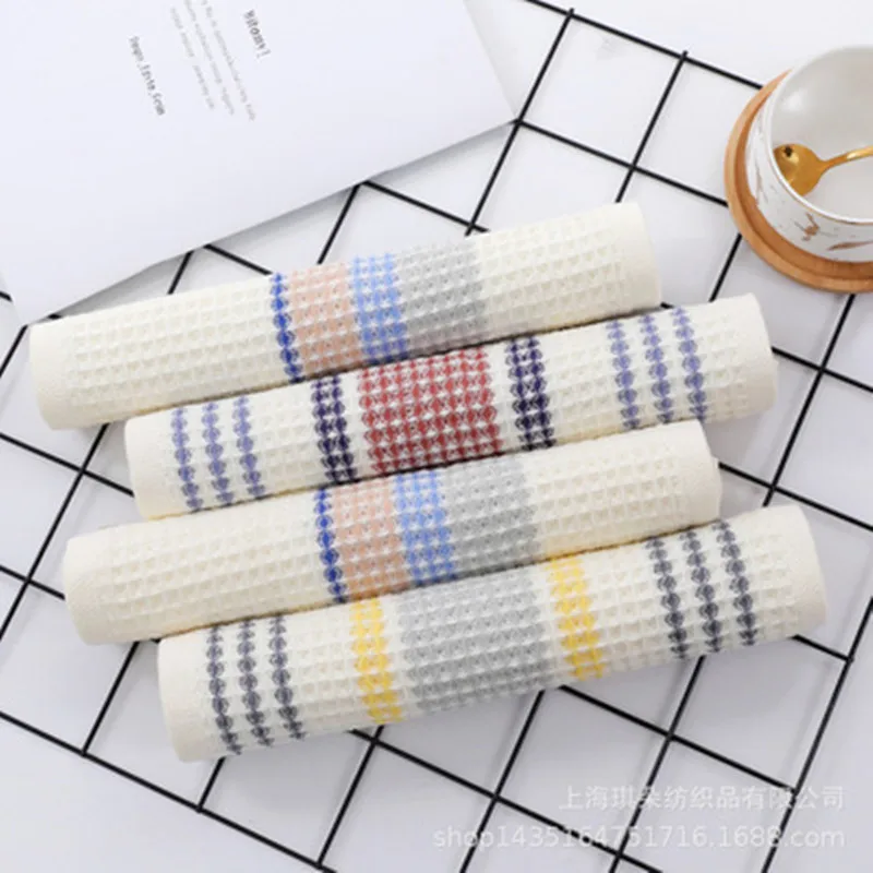 Bath Towel 70X140CM cotton waffle woven towel soft cotton bath towel quick-drying machine washable