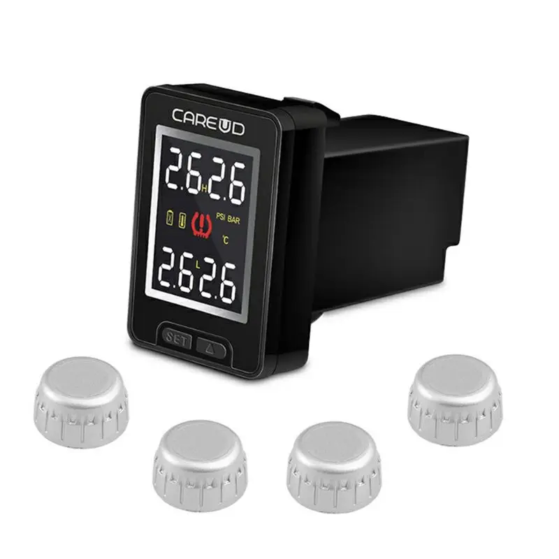 U912 автомобильная система контроля давления в шинах, ЖК-дисплей, Автомобильная сигнализация в шинах