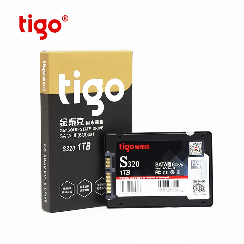

Tigo SSD 1TB 512GB 128GB 256GB SATA Internal Solid State Drive for Desktop Laptop PC
