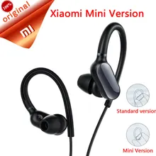 Оригинальные спортивные наушники Xiaomi Bluetooth мини версия Bluetooth 4,1 музыка/Спорт Bluetooth наушники Водонепроницаемая беспроводная гарнитура