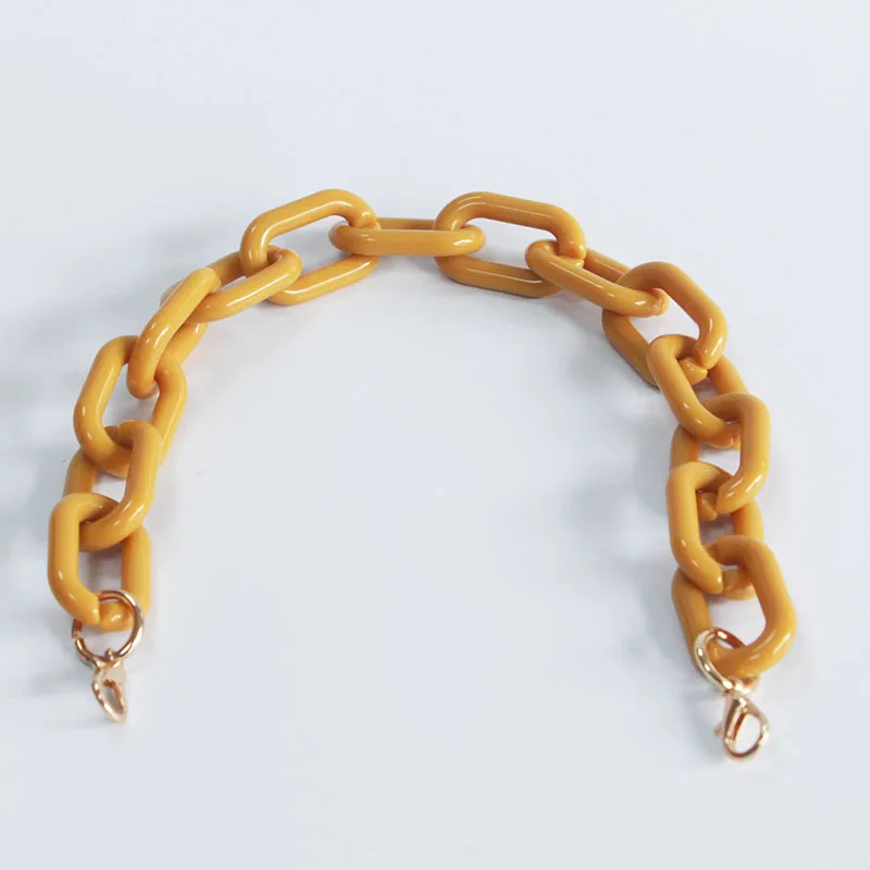 Cadena de resina acrílica para bolsos, accesorios para mujer, de plástico para bolsos, asas de obag - AliExpress