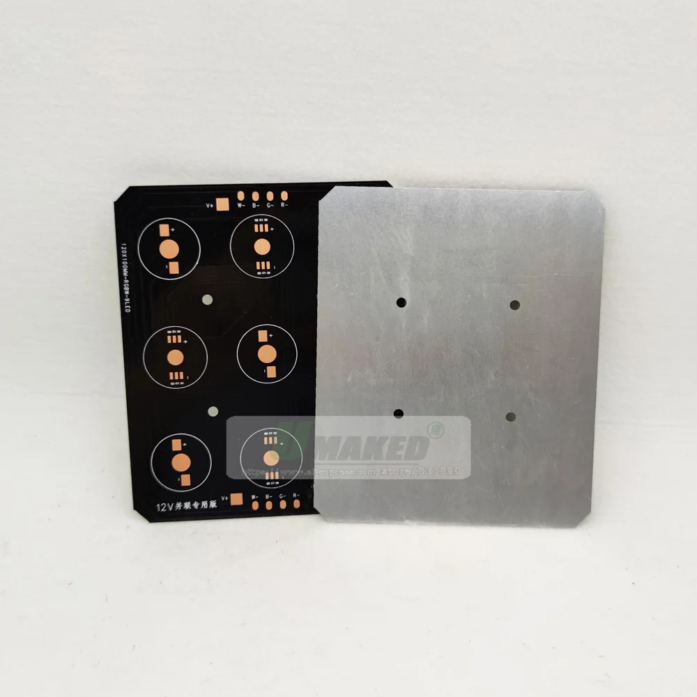 LED Aquarium Light, PCB Heatsink Plate, RGB