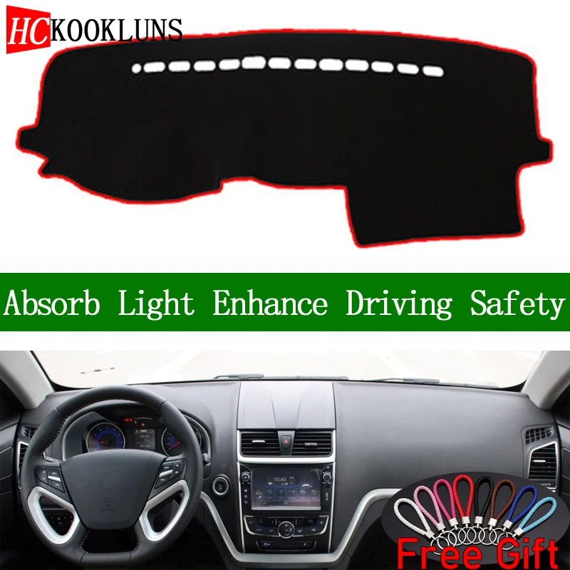 For GEELY EMGRAND EC7 2014-2015 Dashboard Cover Sun Shade Dash Mat Pad Carpet Car Stickers Interior Accessories | Автомобили и