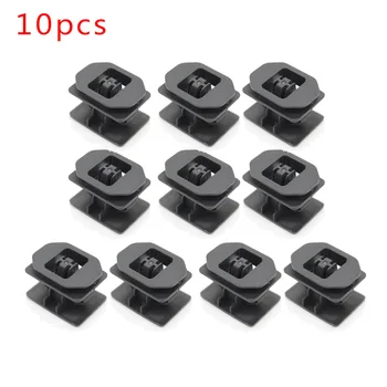

10pcs Clips Moulding Clips 6G1Z-5410182-A Black Nylon Replaces Accessories